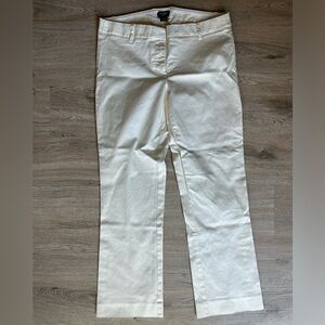 NWT J. Crew City Fit Stretch Cropped Pants Size 2